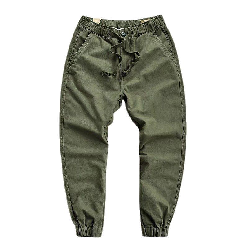 Versatile Workwear Pants Wear-resistant Work Solid Color